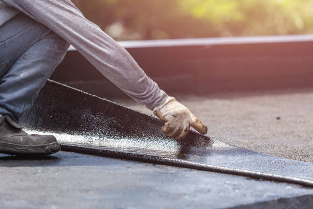 Professional Waterproofing technician working in Bethpage, TN